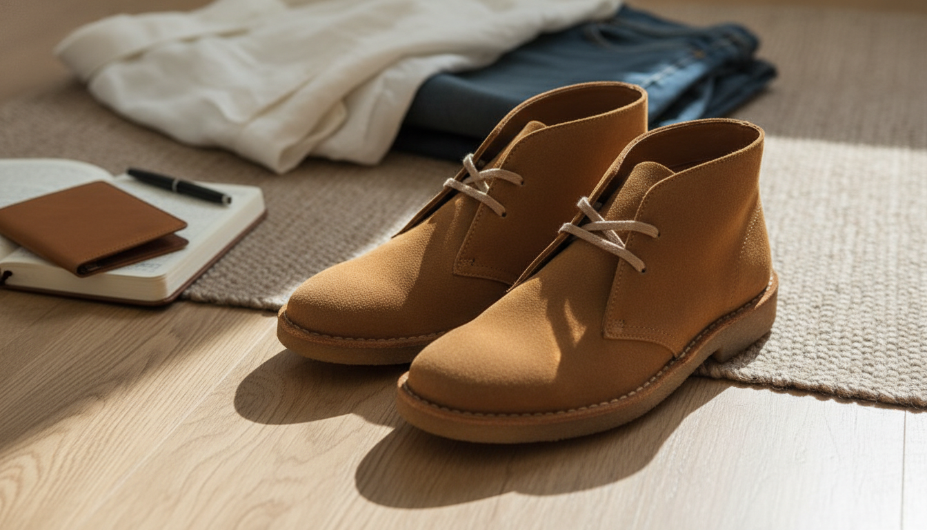 Suede Desert Ankle Boots for Wide Feet: Fit Checklist