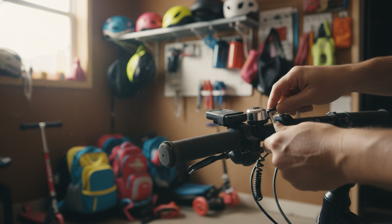 Install a Mini Bike Bell That Won’t Slip or Rotate