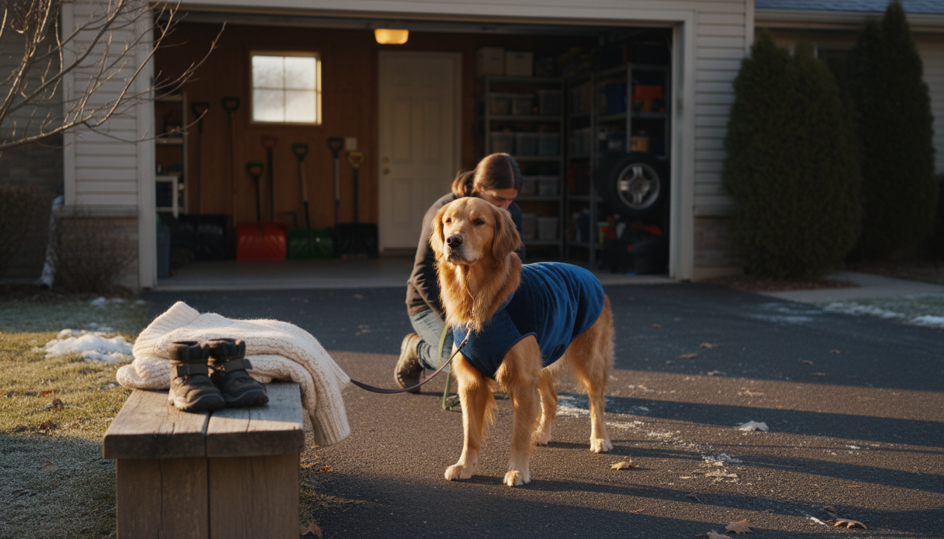 Velvet Pet Jacket vs Sweater Layer: Winter Walk Guide